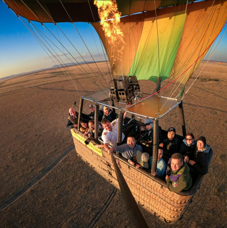 Hot Air Balloon Safari in Tanzania